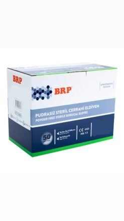 Brp Pudrasız Steril Cerrahi Eldiven No:6,5 Çiftli Steril Paket